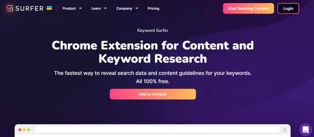 Content and Keyword Research Surfer SEO