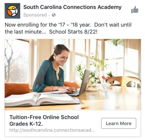copywriting Facebook ads