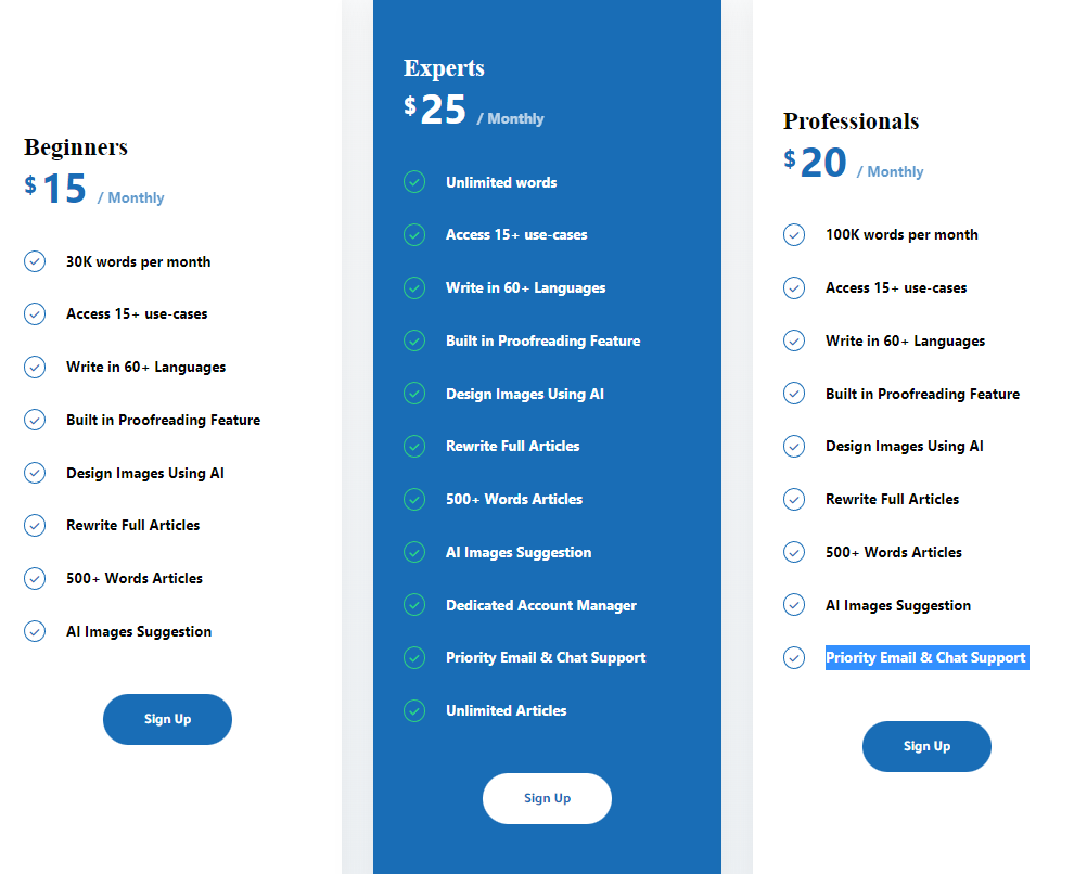 katteb pricing